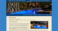 Desktop Screenshot of oasispoolsnc.com
